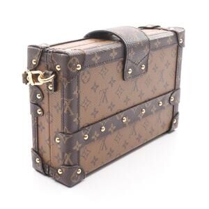 Louis Vuitton Malle Shoulder Bag Canvas Monogram Reverse Brown